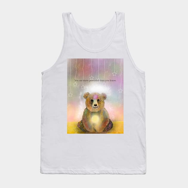 You are more powerful than you know, spirit animal, bear Tank Top by Treasuredreams